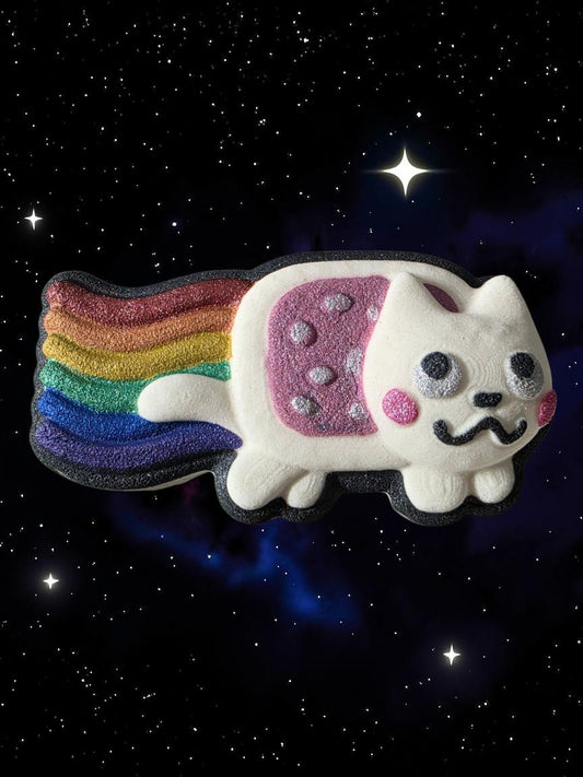 Rainbow Kitty Bath Bomb