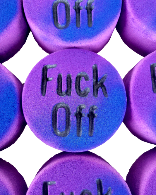 F Off Bath Bomb [Purple]